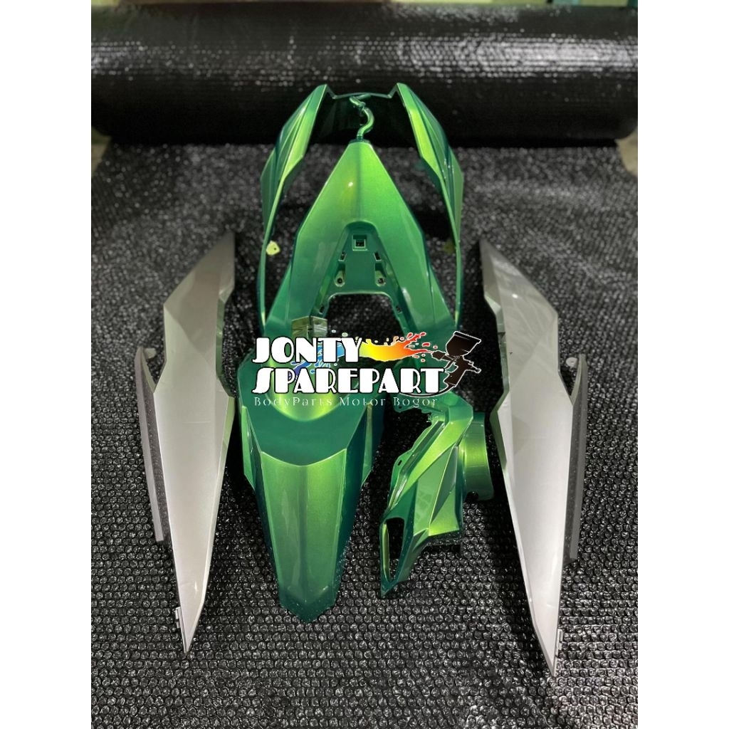 Body Halus Beat ESP Hijau Request mix Silver | Full Body Halus Beat ESP 2019 | Costum Warna Body Bea