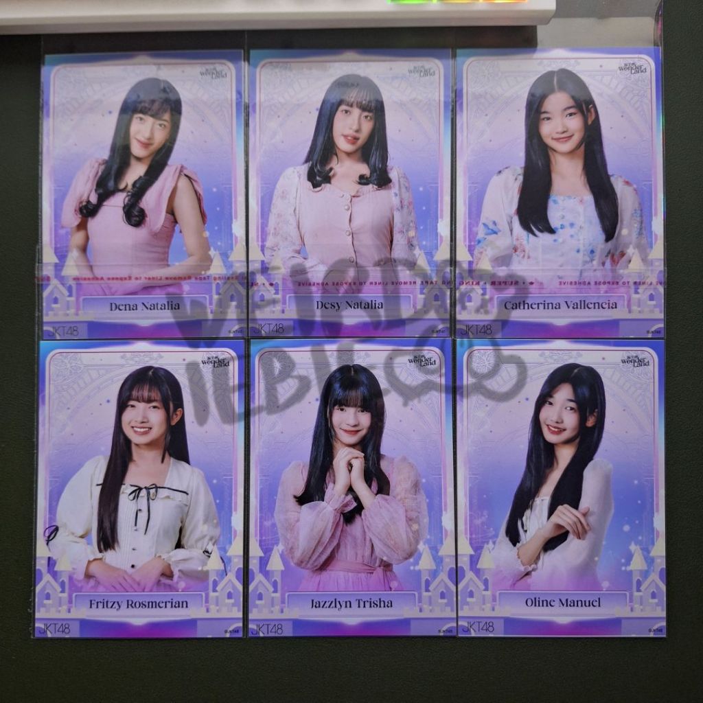 JKT48 OFFICIAL PHOTOPACK WONDERLAND  DENA NATALIA DESY NATALIA CATHERINE VALLENCIA FRITZY ROSMERIAN 