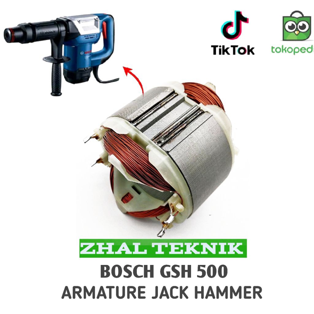 Stator untuk Bosch GSH 500 mesin bobok Jack Hammer GSH 500
