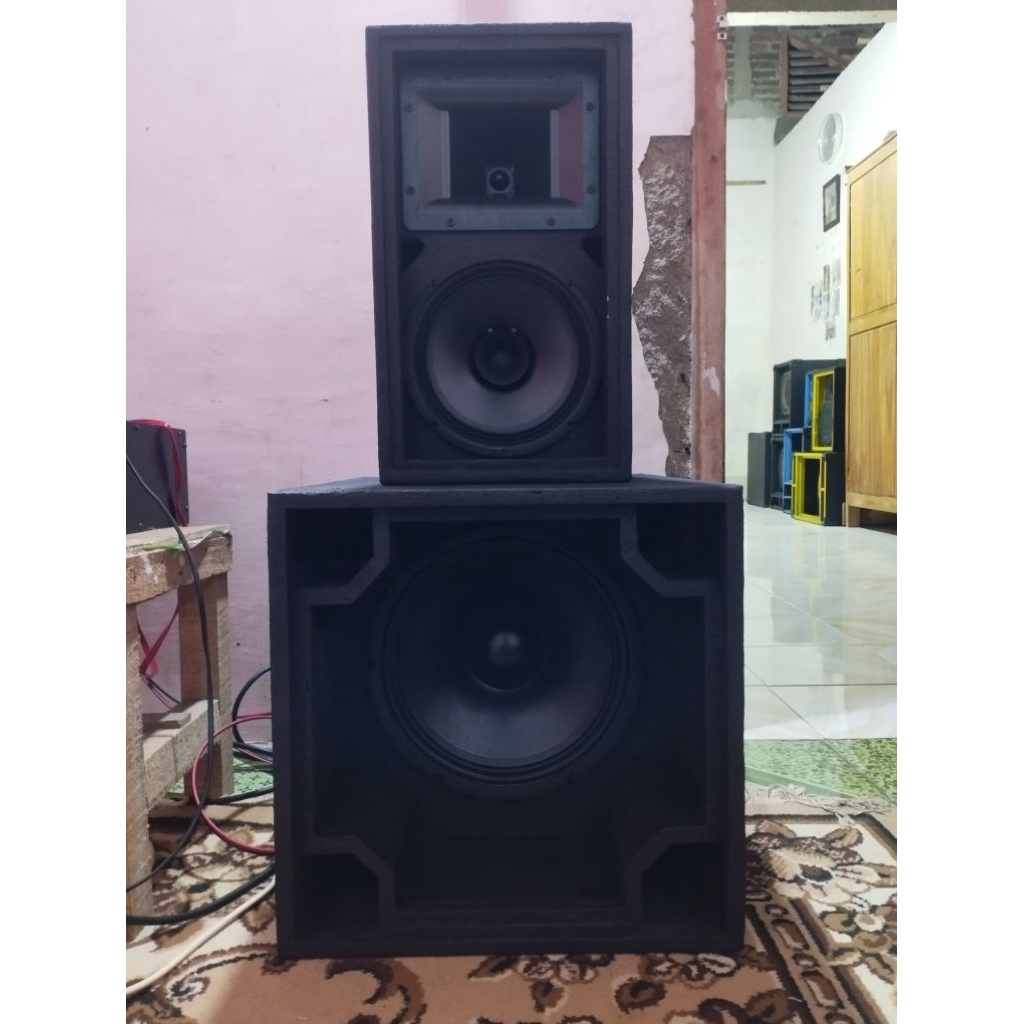 Speaker Box planar brewog 12 inch,middle line array 8 inch ,Full ACR, baca deskripsi Horeg 