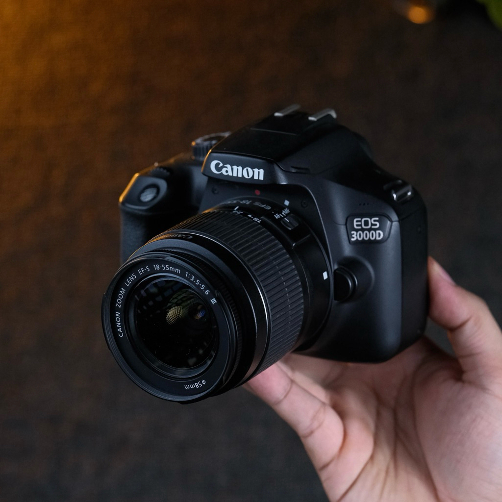 Kamera Canon 3000D / Kamera DSLR Bekas Second Siap Pakai