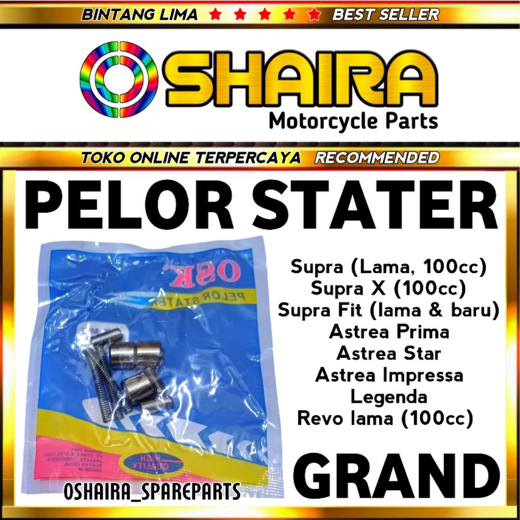 PELOR STARTER GRAND / PELOR STATER GRAND / SUPRA / SUPRA X / SUPRA FIT / REVO LAMA / STAR / PRIMA / 