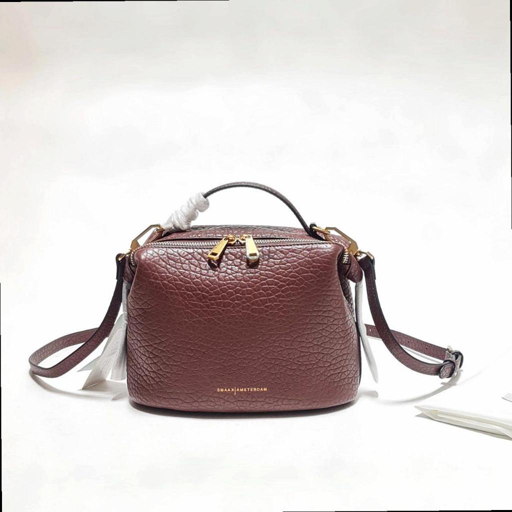 Smaak Amsterdam Abby Printed Crossbody Plum