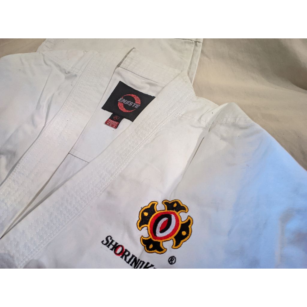 dogi shorinji kempo|baju beladiri|shorinji kempo|beladiri(preloved) free 1 ganci KAMPA ATMA