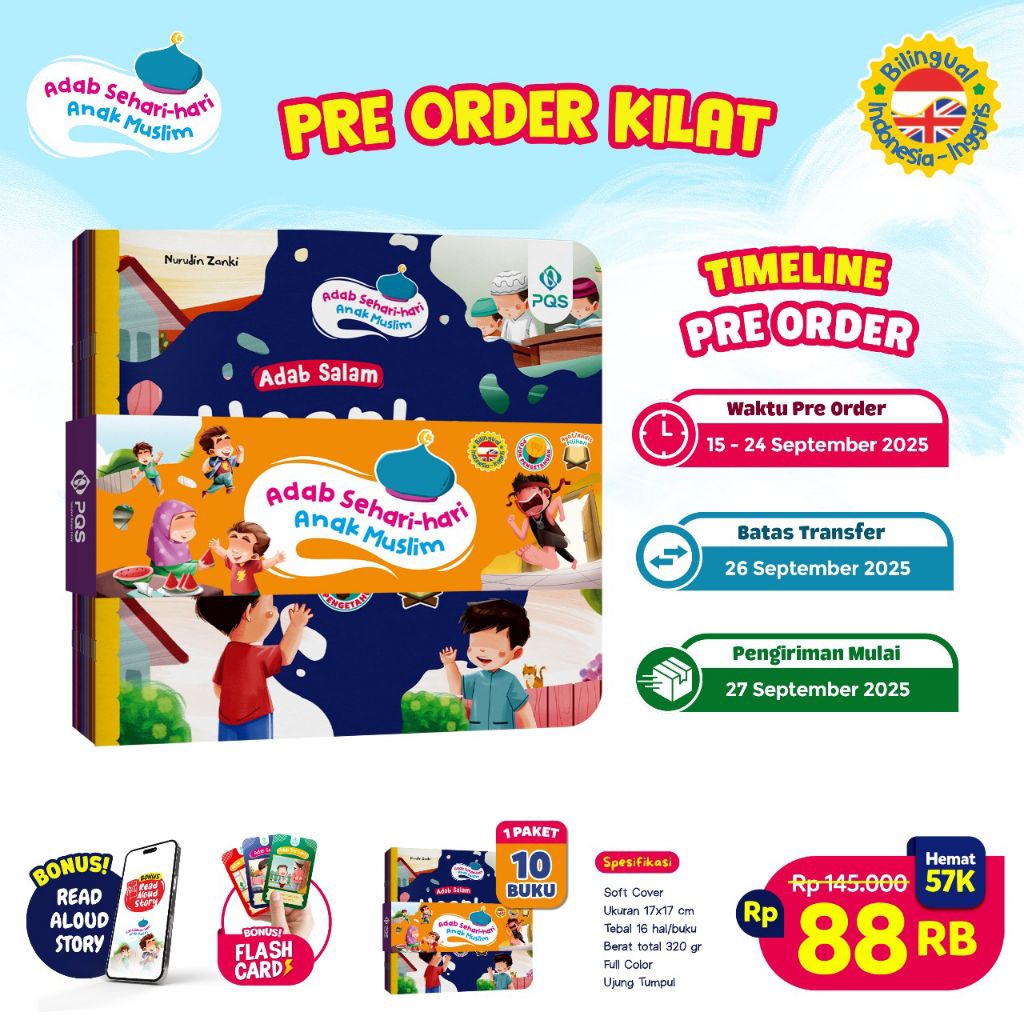 Buku Adab Sehari-Hari Anak Muslim