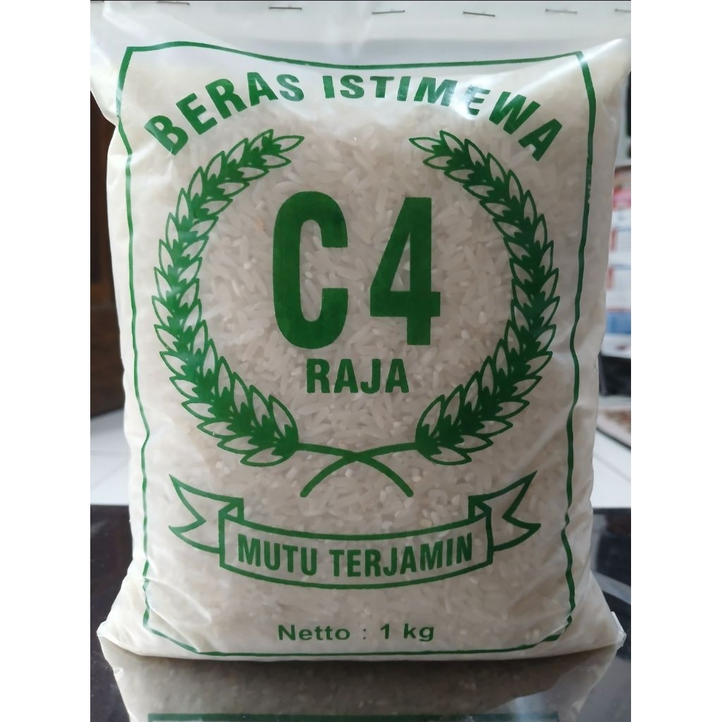 

Beras Istimewa C4 RAJA 1Kg Pulen