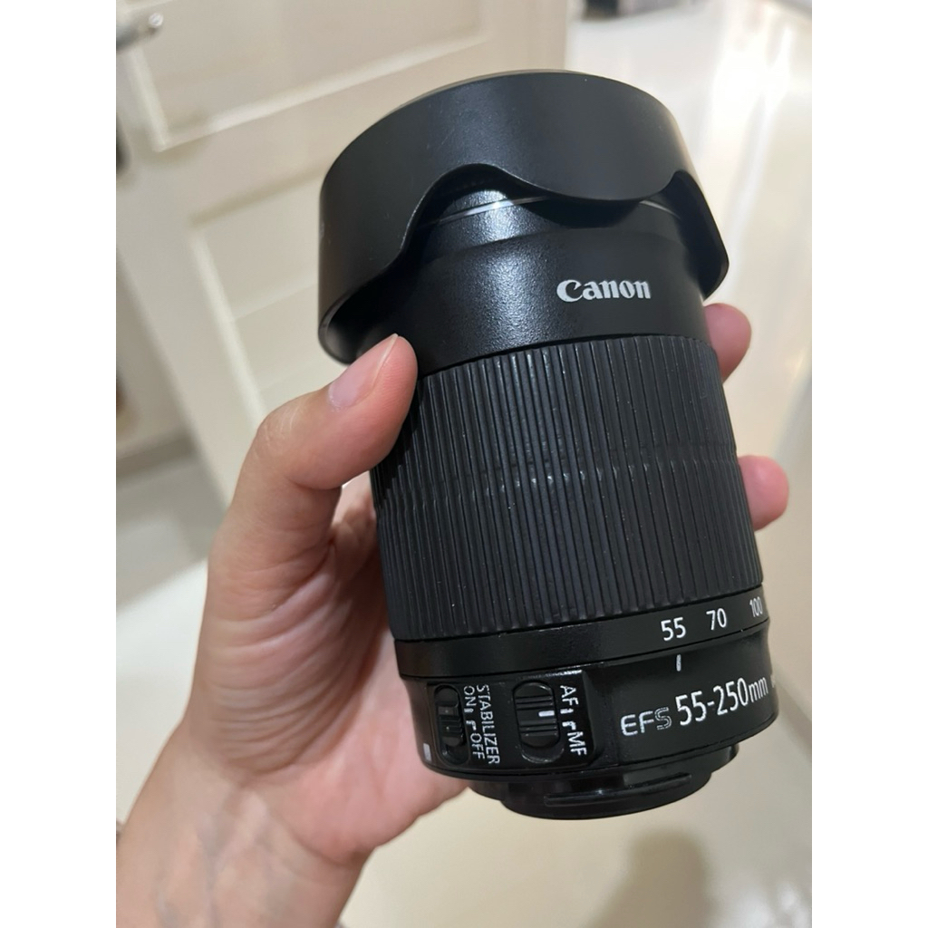 Lensa Canon Tele 55-250mm IS STM