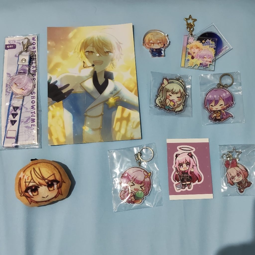 Project sekai various fanmerch