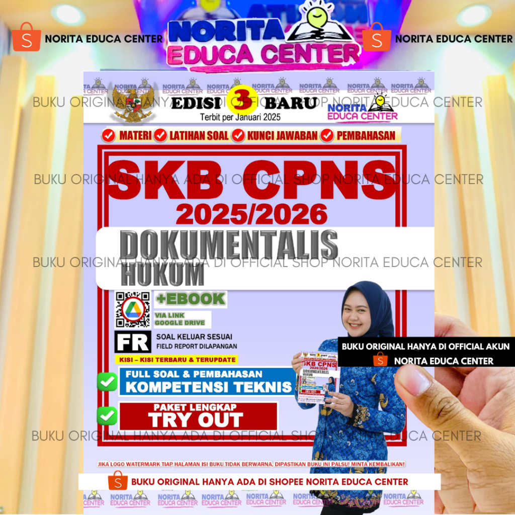 BUKU SKB CPNS DOKUMENTALIS HUKUM NORITA EDUCA CENTER