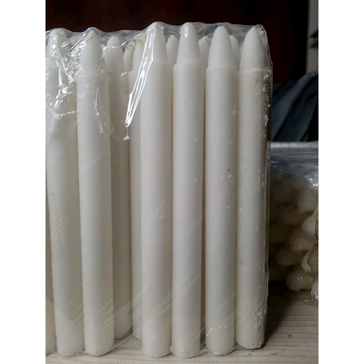 Lilin Putih Jumbo / Lilin Putih Besar / Lilin Lampu / Lilin Cahaya / Lilin Penerangan