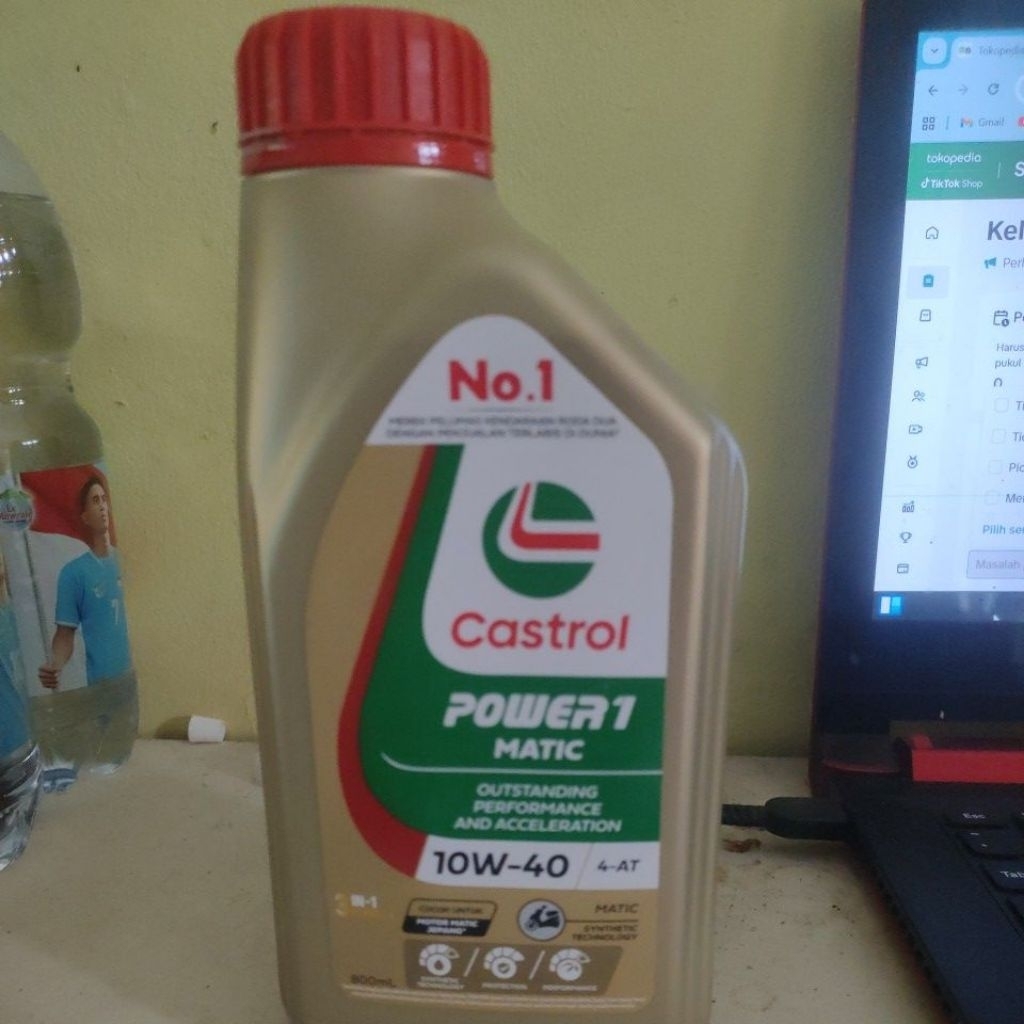 OLI CASTROL POWER 1 MATIC 10W-40. (800ml)