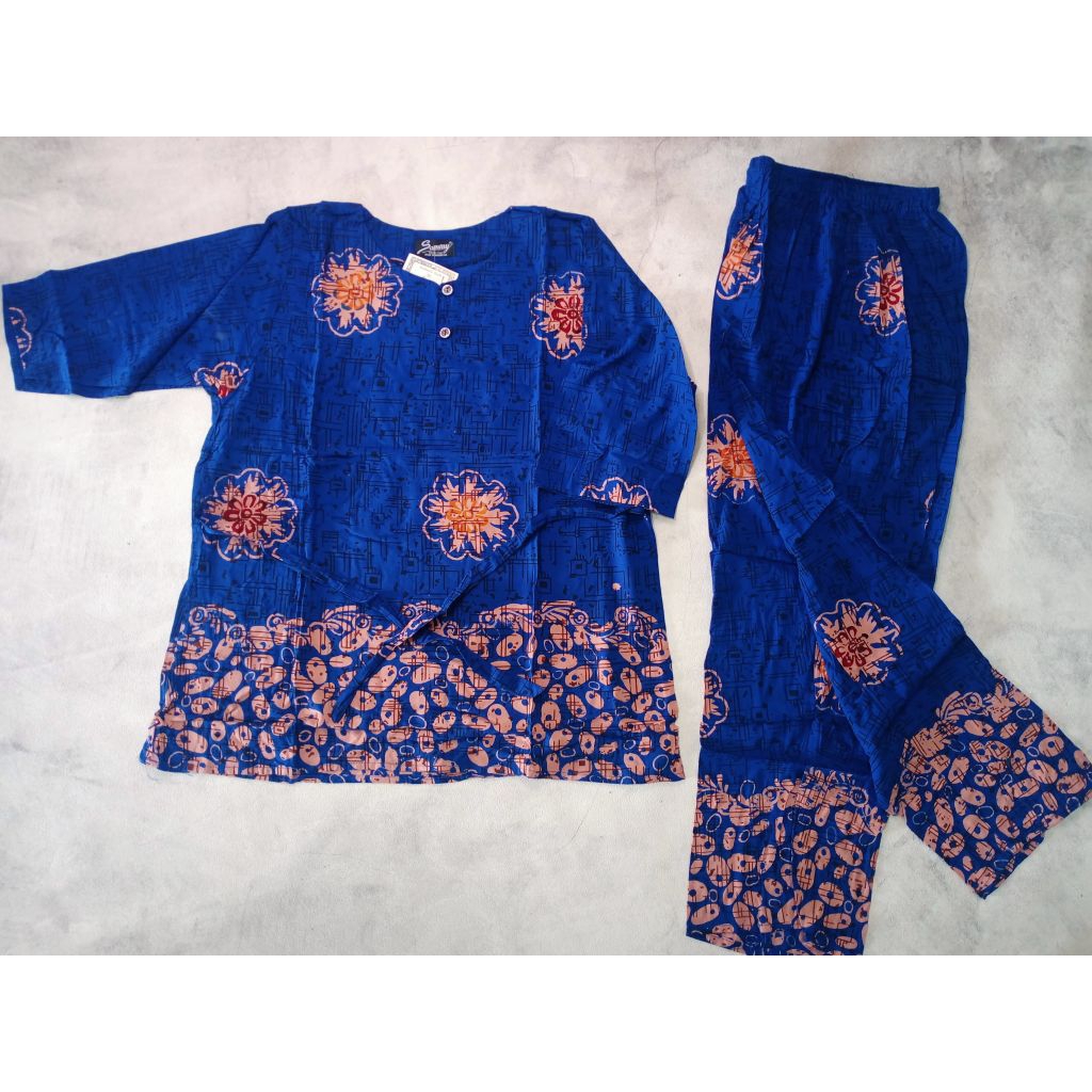 setelan SAMMY Cp standar/setelan batik sammy/setelan rayon batik motif