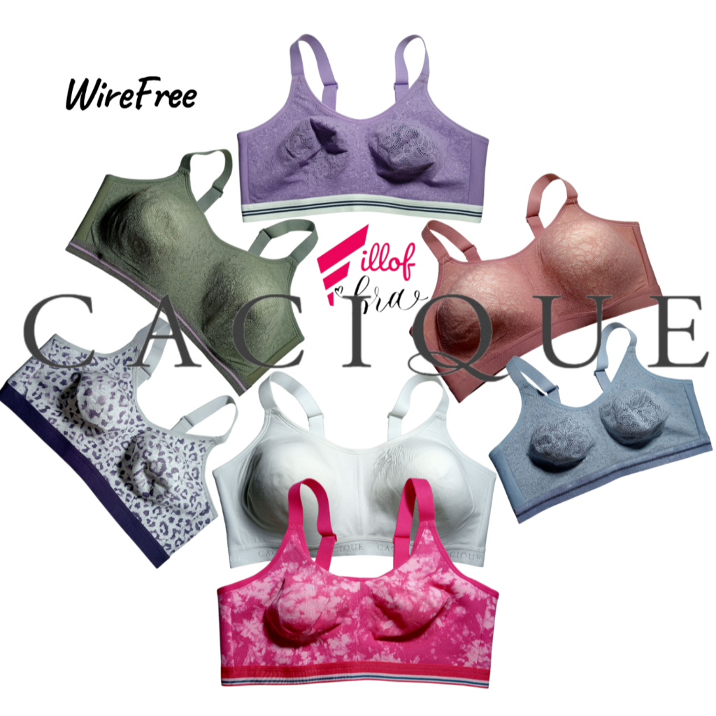 Wire Free Bra Cacique Big Super