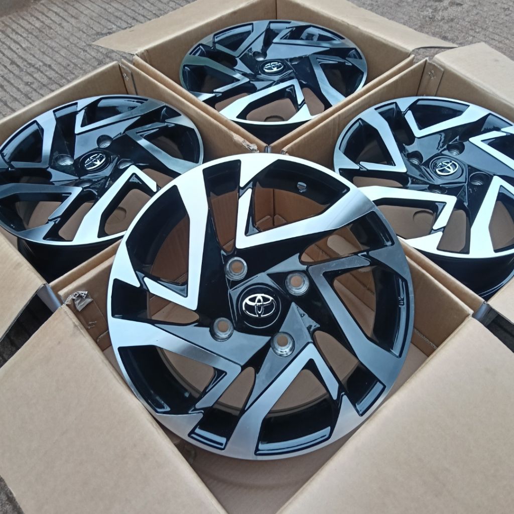 Promo Velg 14 Avanza Veloz Pcd 4x114 Xenia Futura Colt Carry Kijang Panther dll