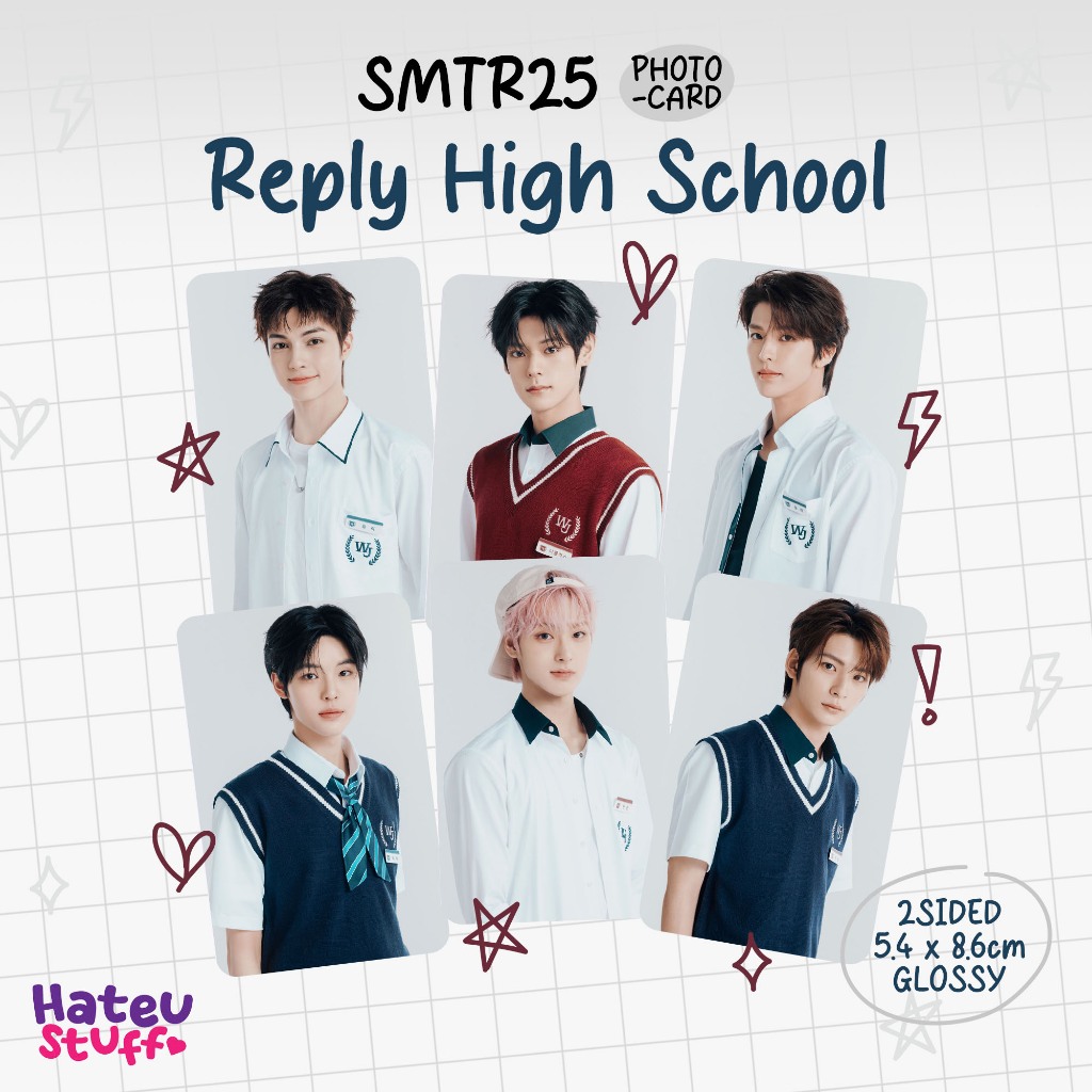 SMTR25 Unofficial Photocard Reply High School