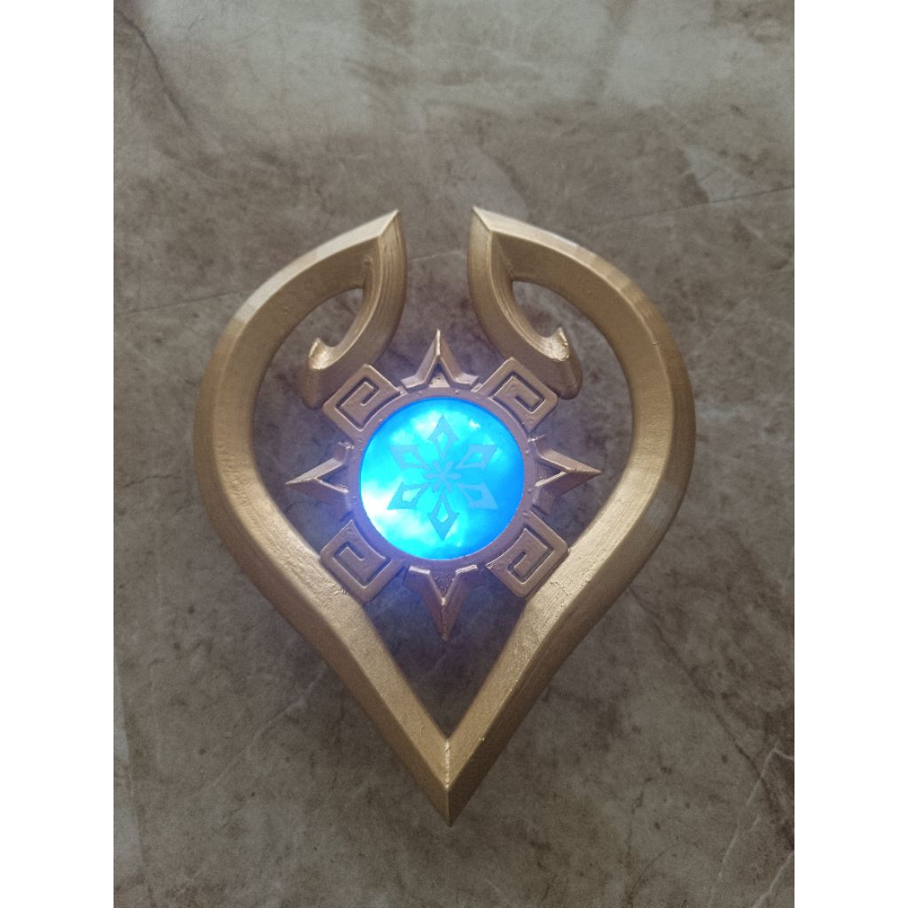 Vision Genshin Impact dengan led