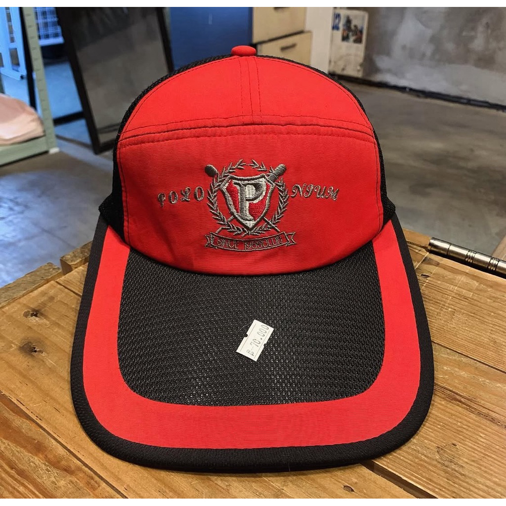 Topi snapback 5 panel vintage GOLF POLO second original