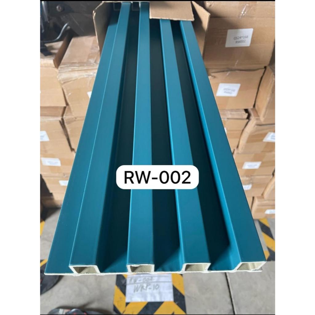 RW Wall Panel WPC / Wall Fluted Panel 3m / WPC Biru Muda Light Blue