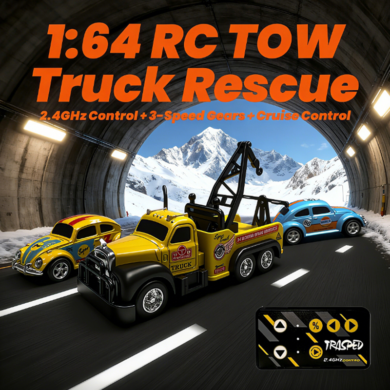 【Pengiriman lokal】Mini Repair Vehicle +Boomerang Car/Upgrade Anak-anak Mobil RC Paduan /2 in 1 Trans