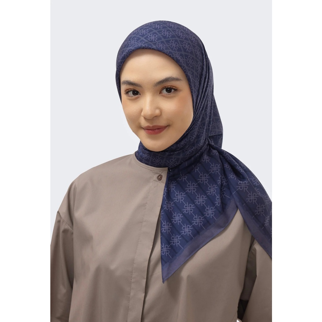 SORAYA MONOGRAM SCARF -  RIA MIRANDA