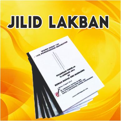 

JILID LAKBAN SUDAH TERMASUK MIKA DEPAN BELAKANG