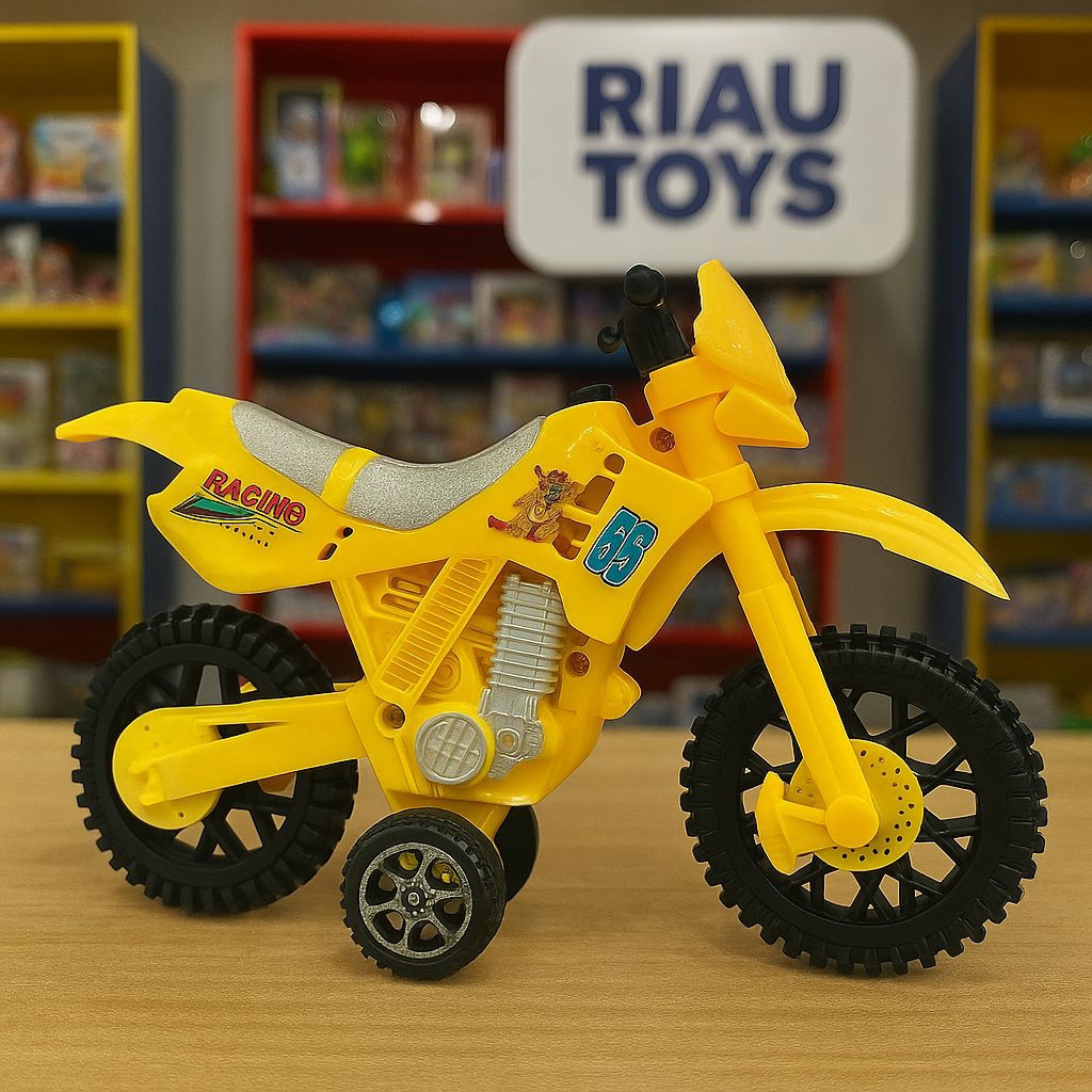 Mainan Anak Motor Cross Trail Mainan Kendaraan Edukatif Anak Laki Laki Perempuan Hadiah Murah