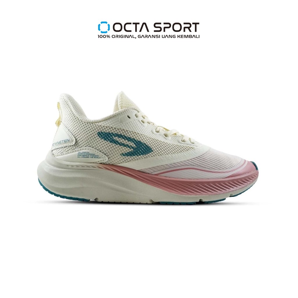 SEPATU RUNNING WANITA 910 NINETEN SAKURA