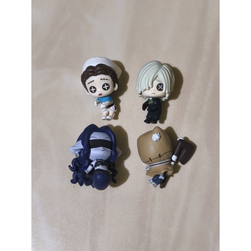 (Official) Hugcot Identity V/ Mini Figure Identity V/ Robie White/ Axe Boy/ Hunter Identity V