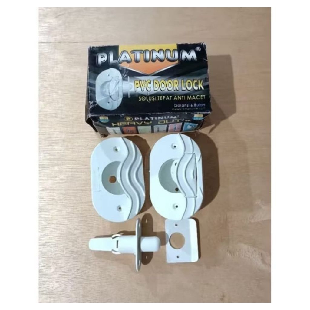 kunci bulat pintu kamar mandi PVC/kunci slot PVC pintu kamar mandi