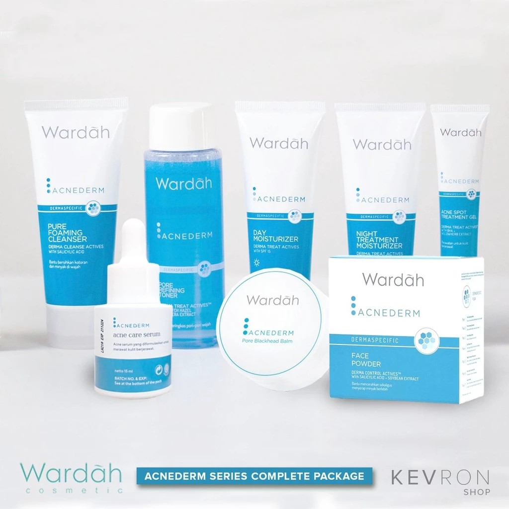 WARDAH Acnederm Series / WARDAH paket acne
