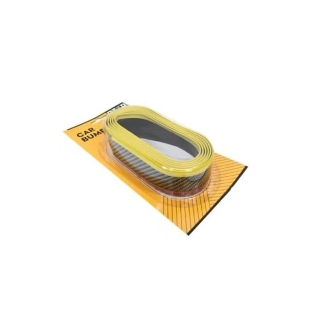 List bumper depan Mobil carbon perekat 3M yellow