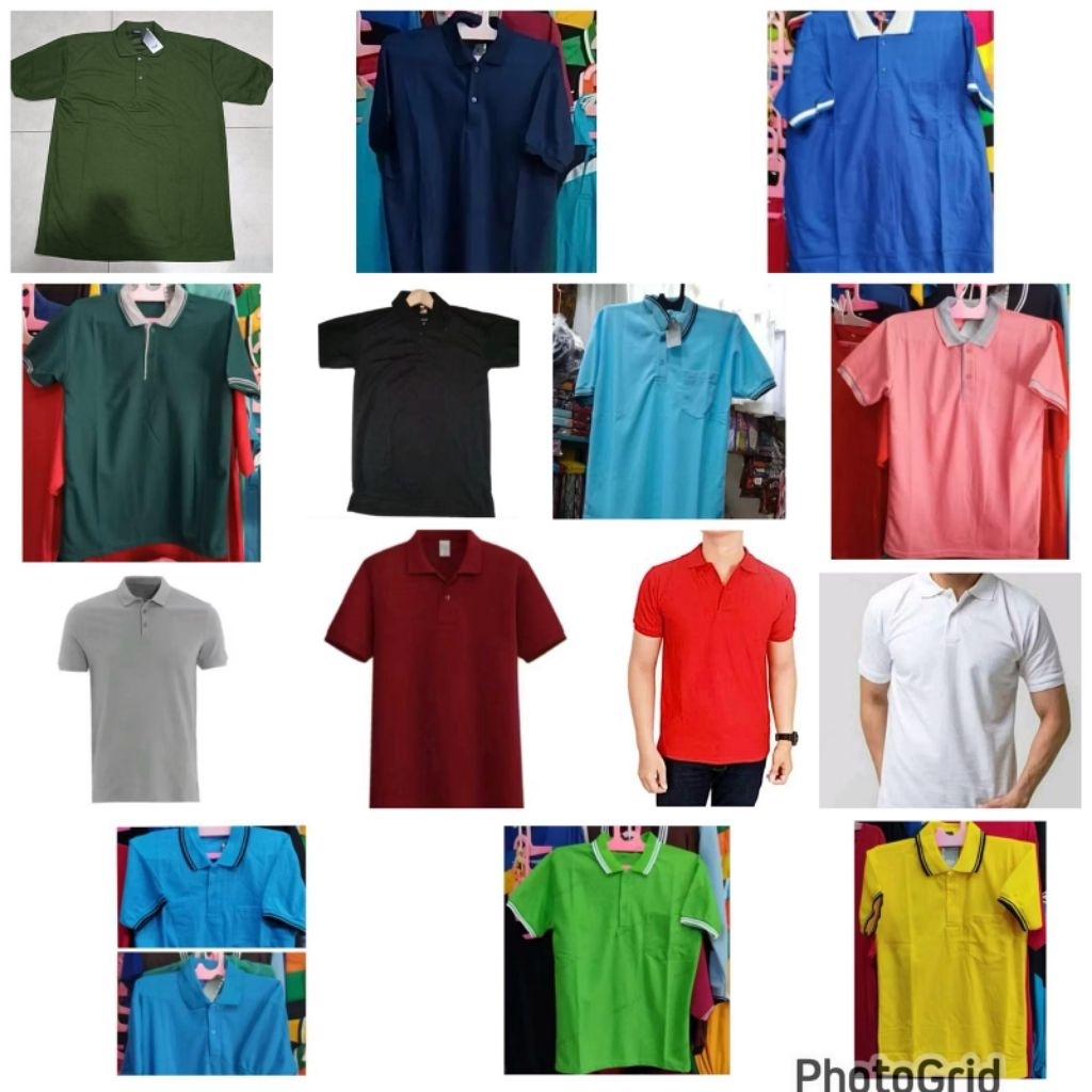 KAOS KERAH / KAOS KERAH COWOK / KAOS KERAH POLOS / KAOS POLOS MURAH