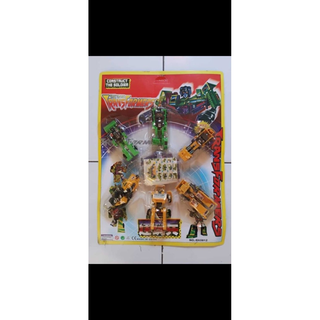 Transformers devastator g1 botleg jadul