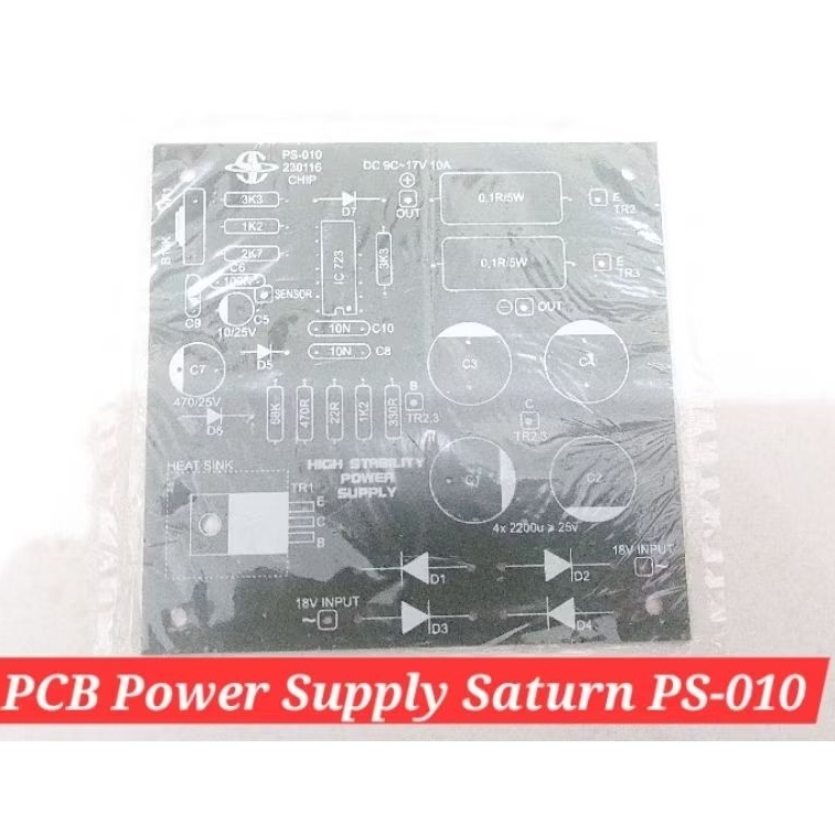 pcb saturn power supply 10A ps-010