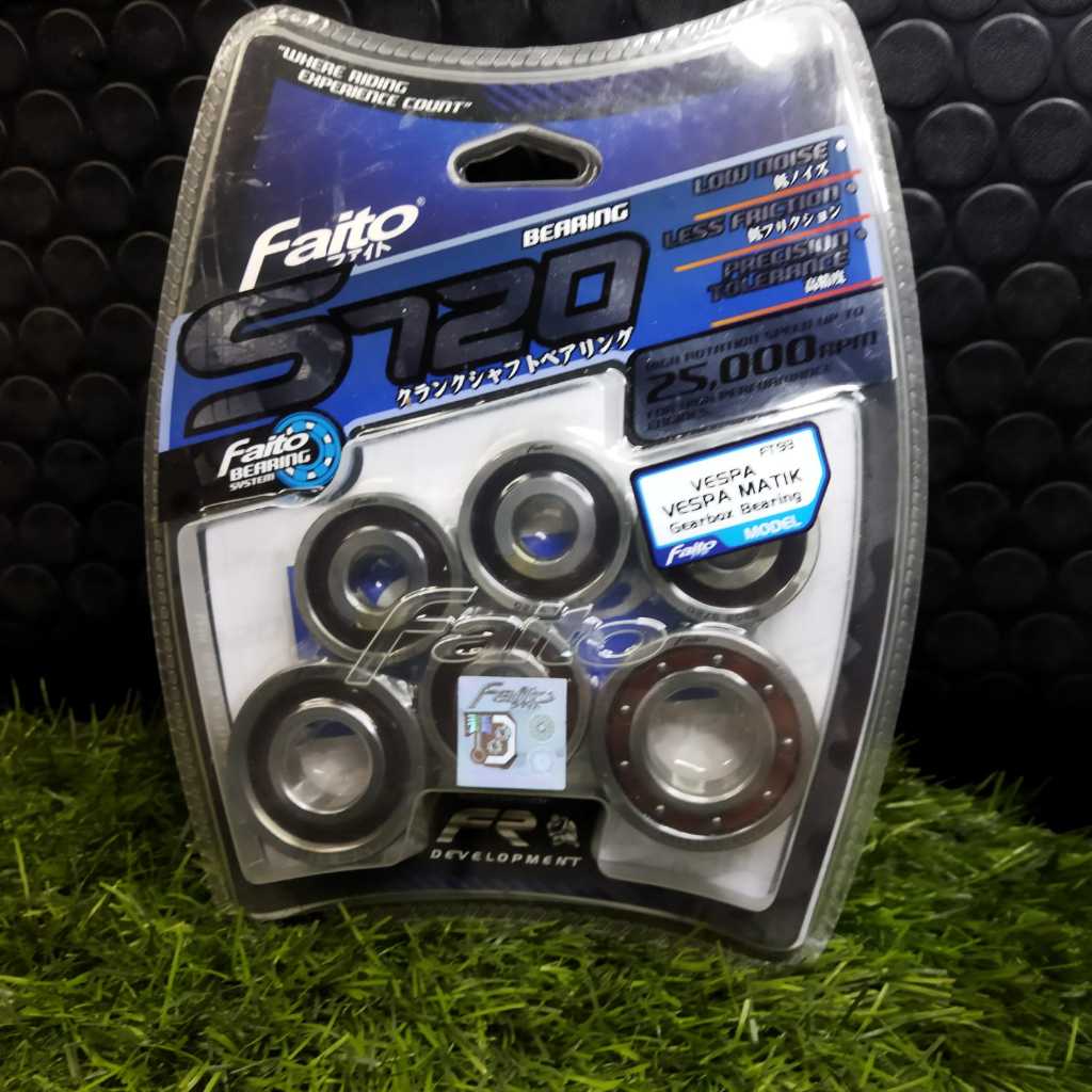 LAHER MESIN VESPA MATIC RASIO GARDAN TRANSMISI/BEARING GEARBOX RASIO VESPA MATIC/BEARING GIRBOX SET 