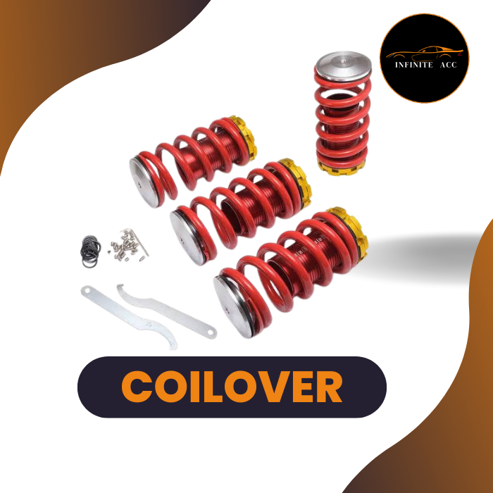 Coilover Conversion Kit Adjustment EG/EK Coil Over Shockbreaker Suspensi mobil Universal