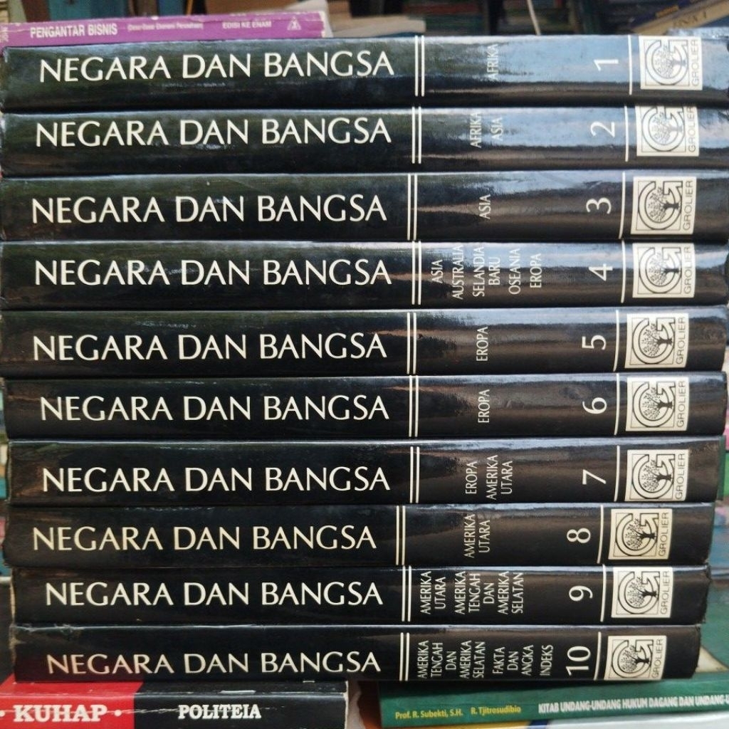 Original Ensiklopedia Negara dan Bangsa full set