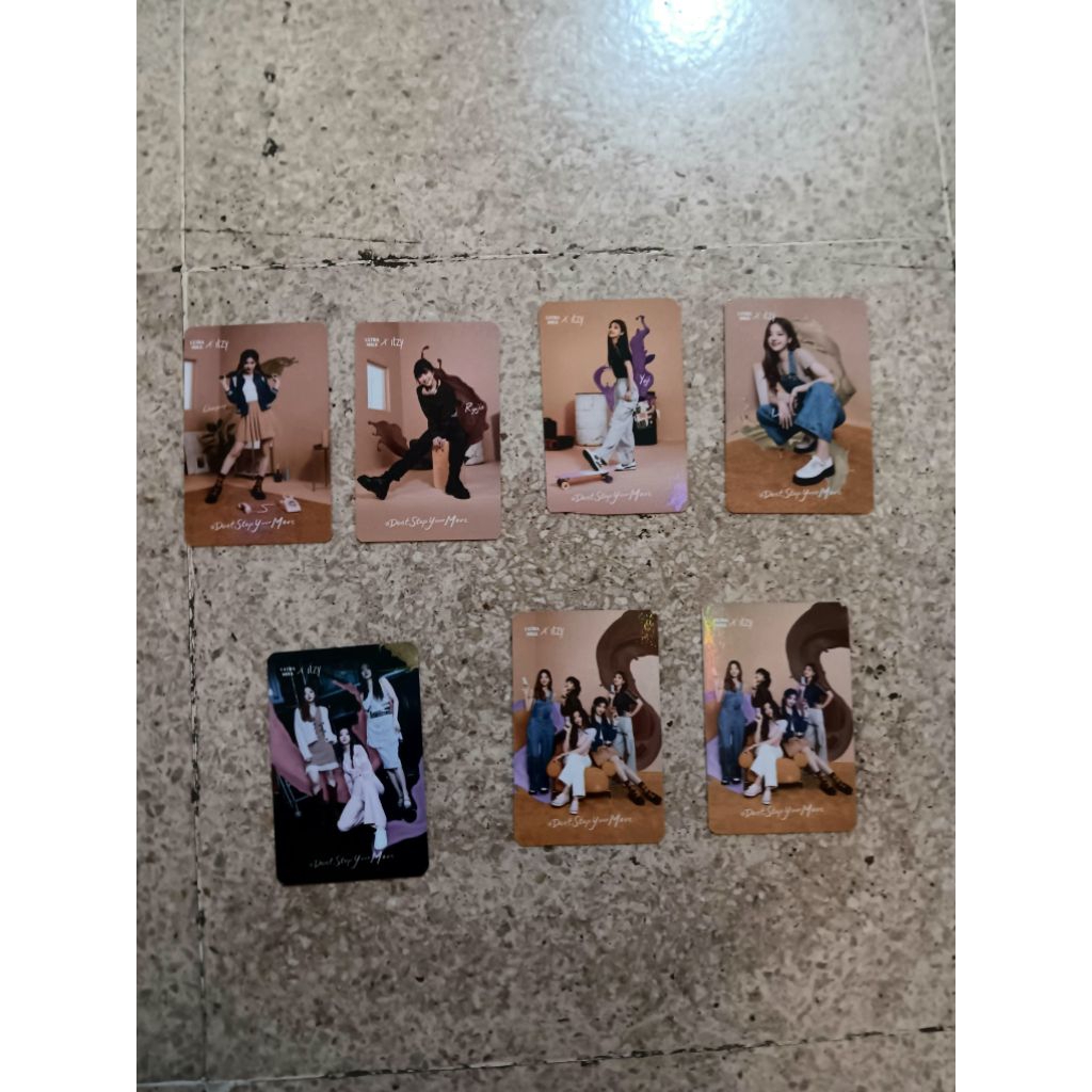 photocard ITZY×ULTRA MILK official