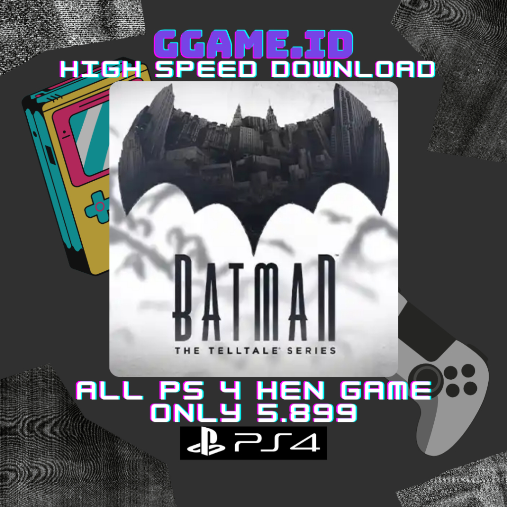 Batman The Telltale Series - Game PS4 HEN Digital (Format PKG) | Full Version