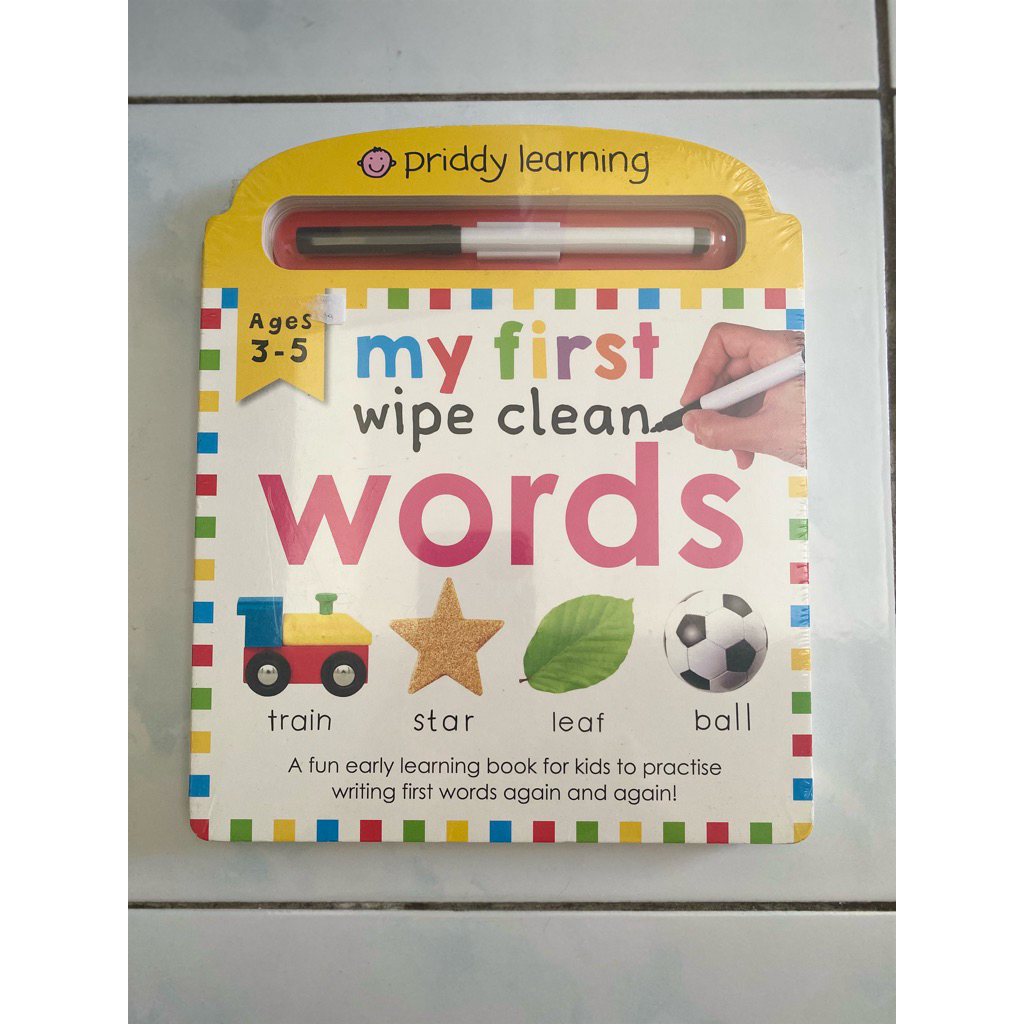 Priddy Learning My First Wipe Clean Words