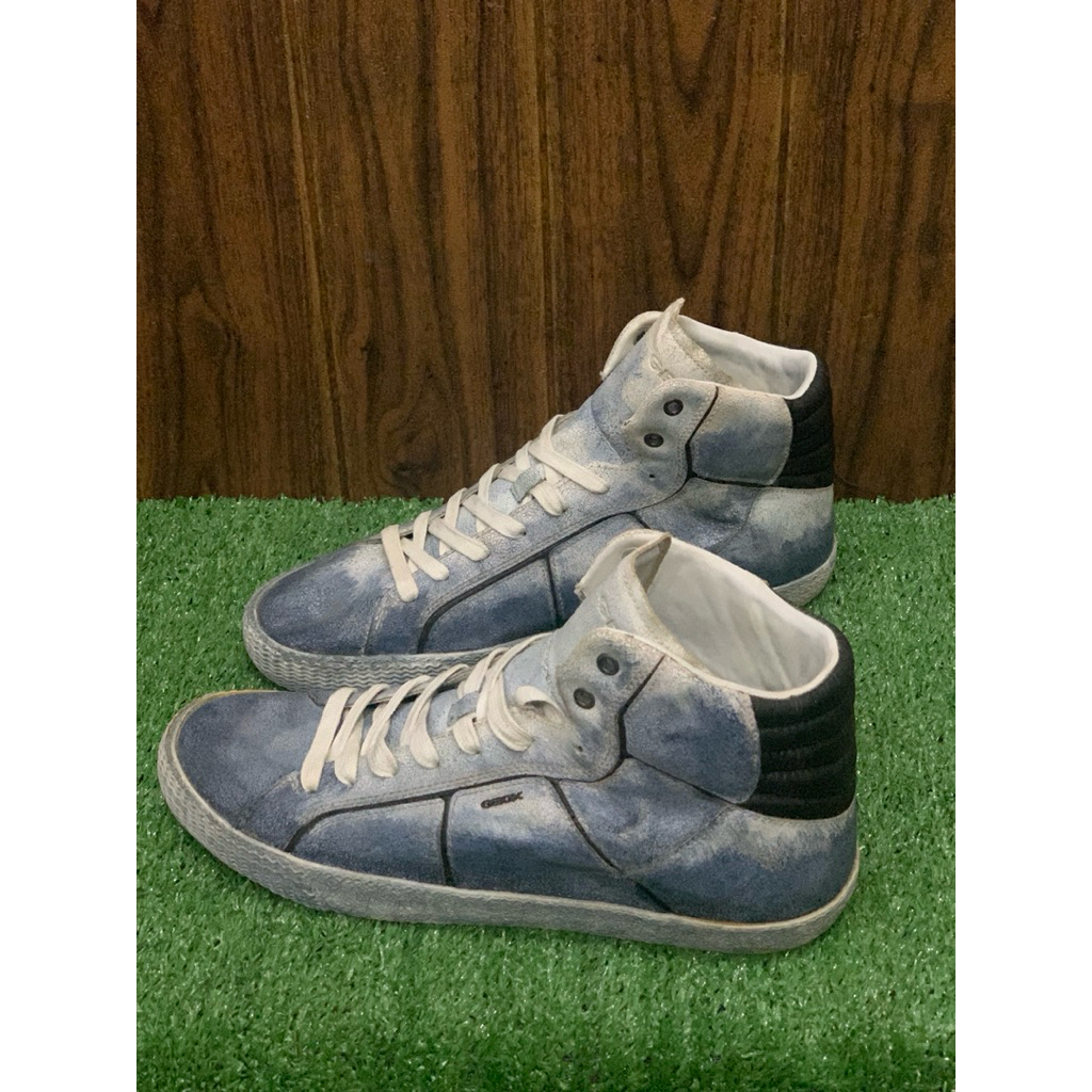 Sepatu Geox Hi Top Sneakers