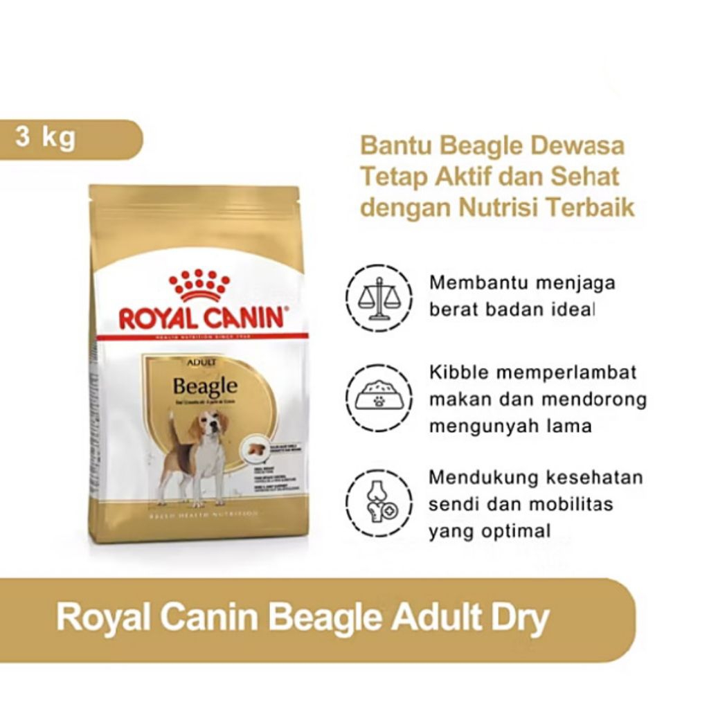 Royal Canin Beagle Adult 3Kg Makanan Anjing Beagle