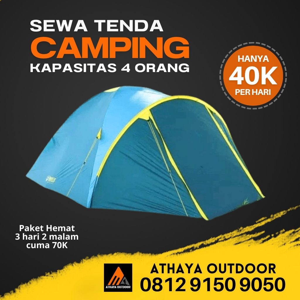 Sewa Tenda Camping 4p Bekasi - Athaya Outdoor