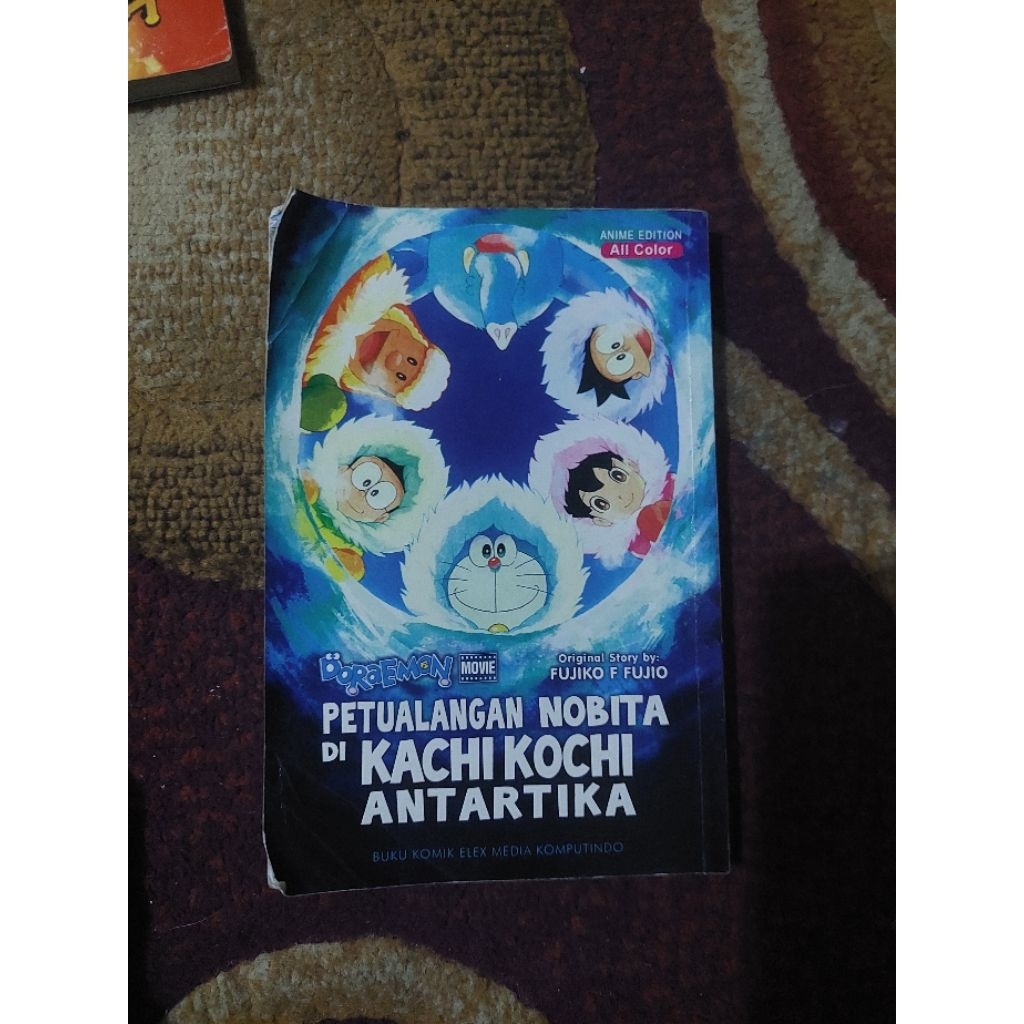 komik doraemon movie petualangan nobita di kachi kochi antartika