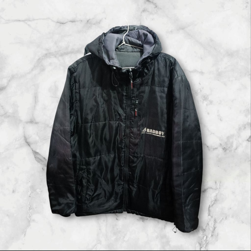 Preloved Jaket Puffer Reversible Badboy