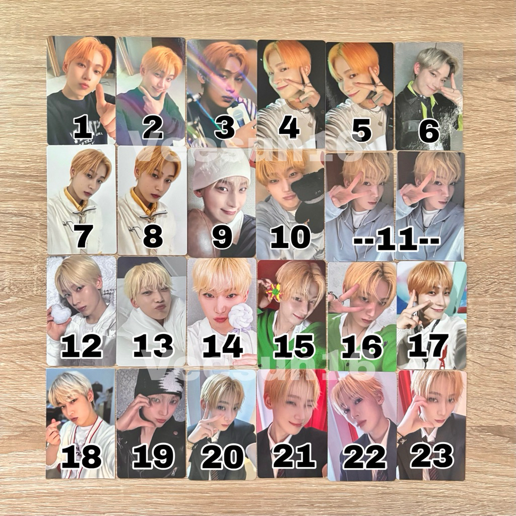 [READY STOCK] OFFICIAL PC PHOTOCARD SUNOO ENHYPEN (DARK BLOOD, ORANGE BLOOD, BORDER CARNIVAL, ROMANC