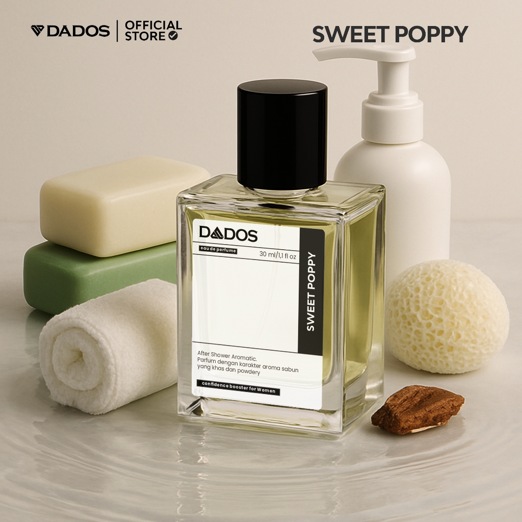 DADOS Parfume - Sweet Poppy | Parfum Wanita Wangi Tahan Lama Premium