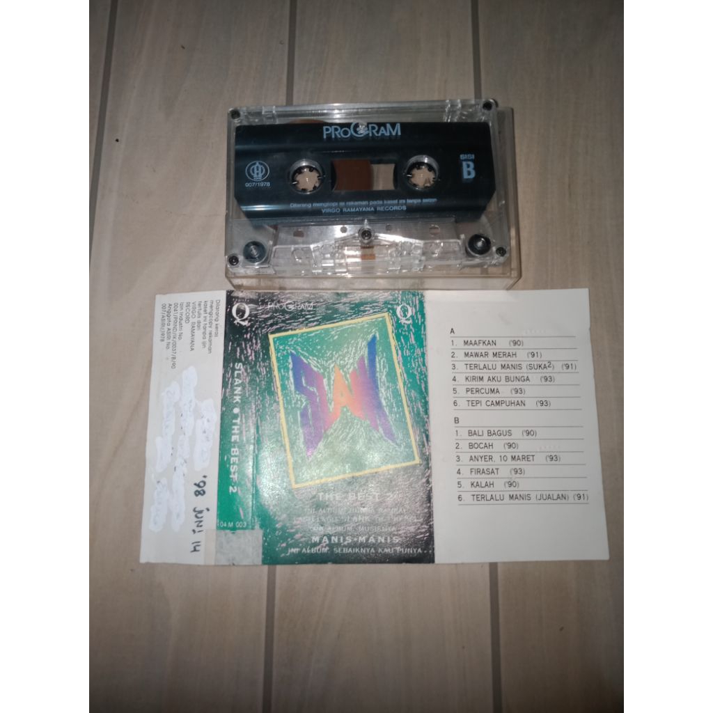 kaset pita slank the best 2