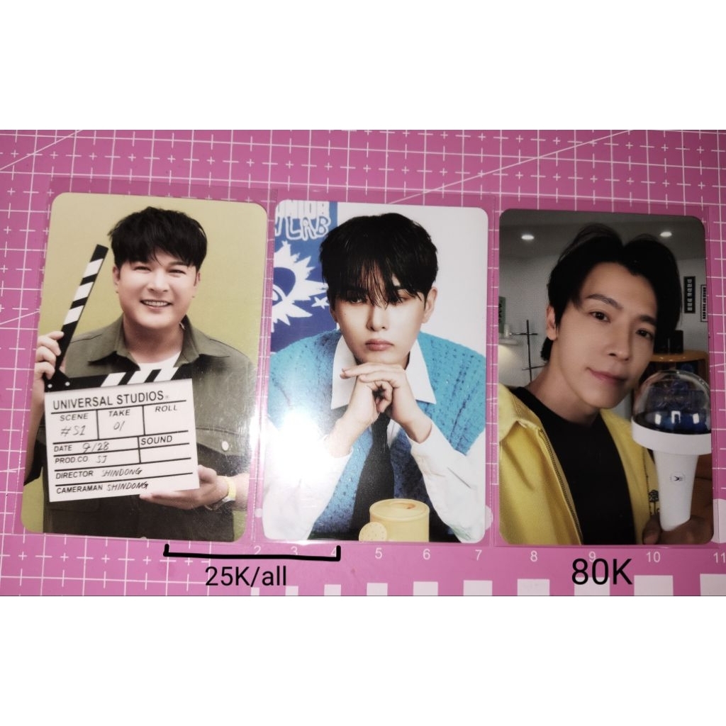 Donghae, Ryeowook, Shindong pc official