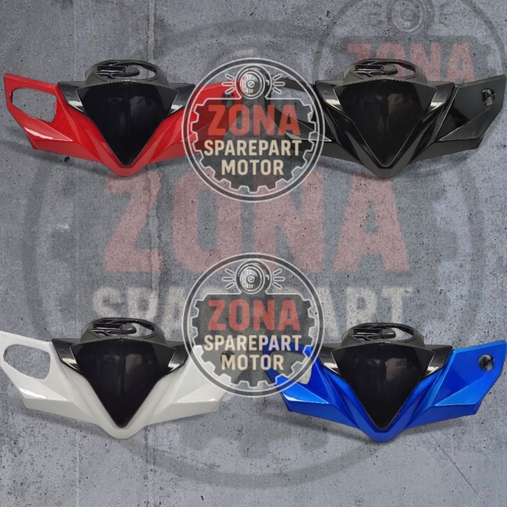 COVER BATOK TOTOK KEPALA DEPAN SET VISOR HONDA BEAT FI ESP BEAT NEW 2016 - 2019